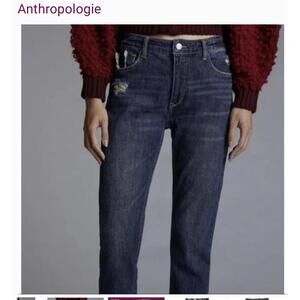 Pilcro by Anthropologie The Heritage Boyfriend Jean Size 26
